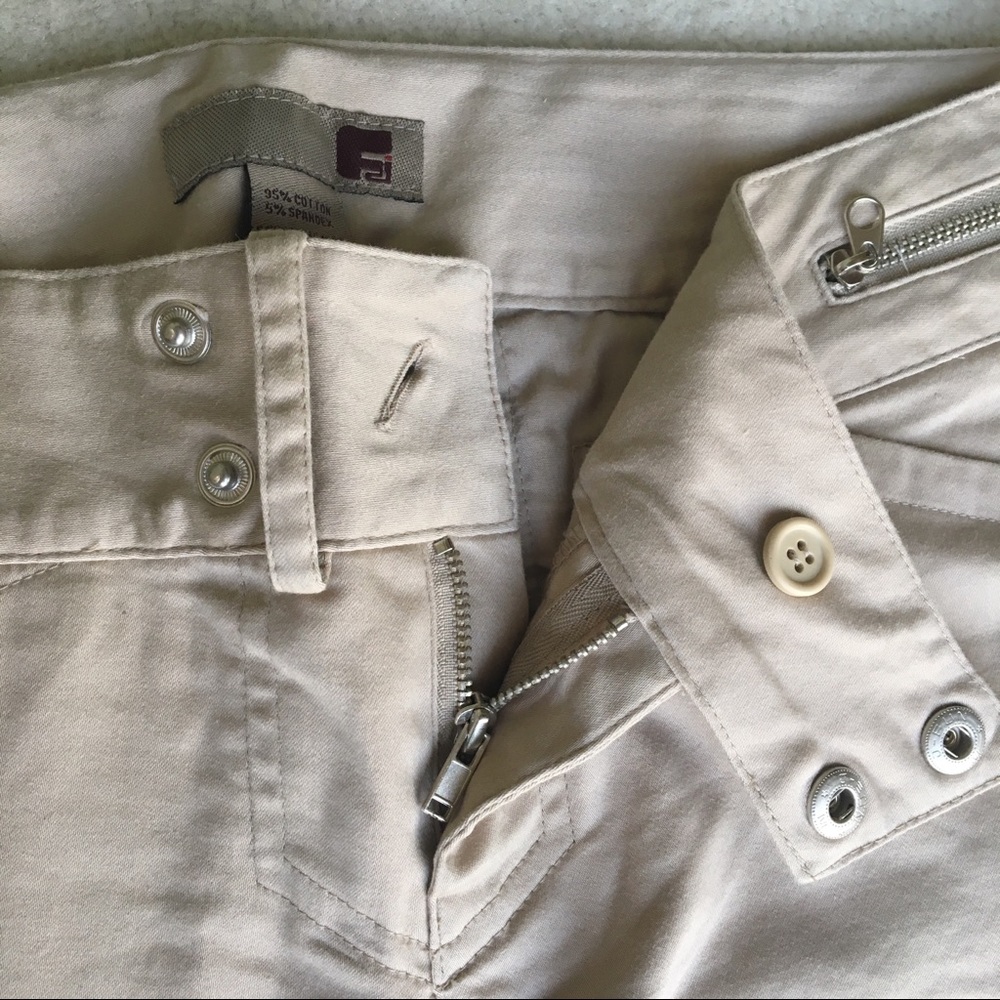 Vintage Cute Ruched Capris - Picture 3 of 6